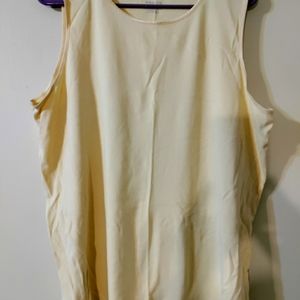 Christopher & Banks Yellow Tank Top 2X